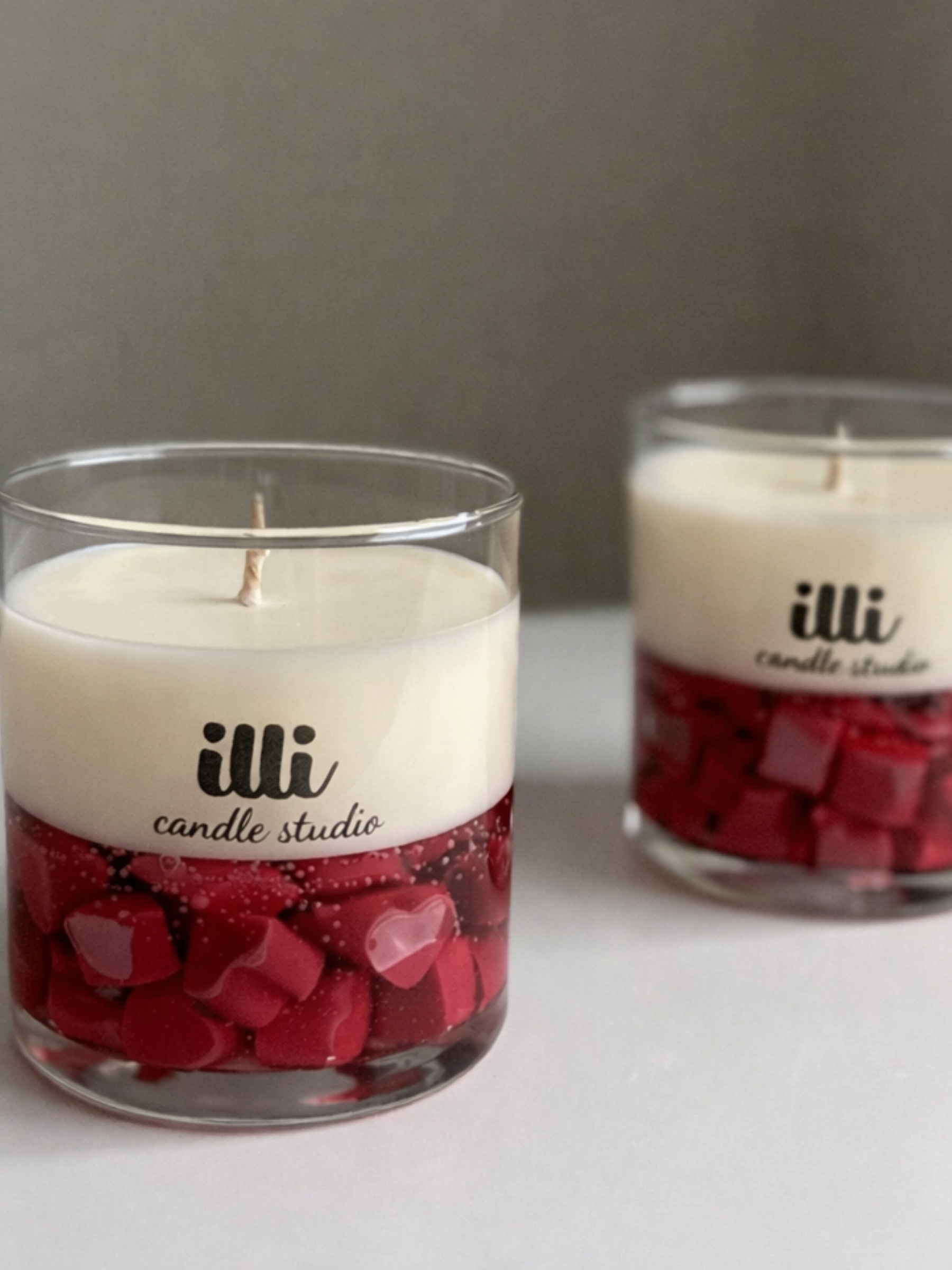 Illi Ruby Glow Candle